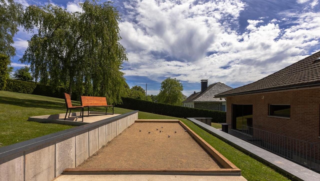 Luxueuse Et Spacieuse Villa Avec Sauna Et Piscine 말메디 외부 사진